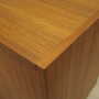Vintage cabinet mahogany brown 1970s 9