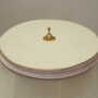 Vintage Stehlampe Metall Textil Gold 1970er Jahre  3