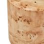 Mota Burl Wood Runder Beistelltisch 3