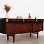 Vintage Sideboard Teakholz Braun 1970er Jahre 6