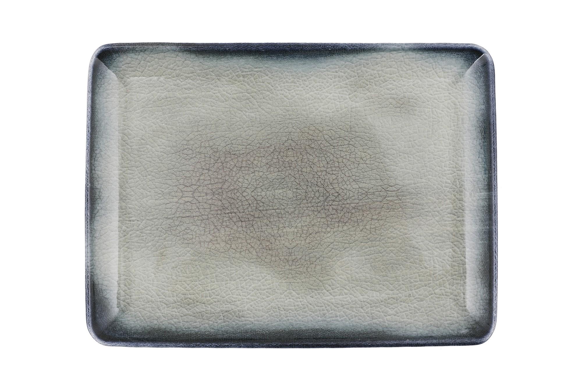 Tableware set 26-pc. Porcelain Blue Brown 7