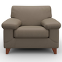 Diego Sessel Leder Grau 2