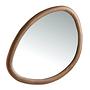 Wall mirror walnut brown 0