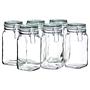 Yotki Einmachglas 6er-Set Klarglas Transparent 1