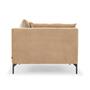 Vincent 1-Sitzer Modul Links Velour Matt Beige 2