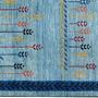 Rizbaf Gabbeh-Teppich Wolle Blau 1