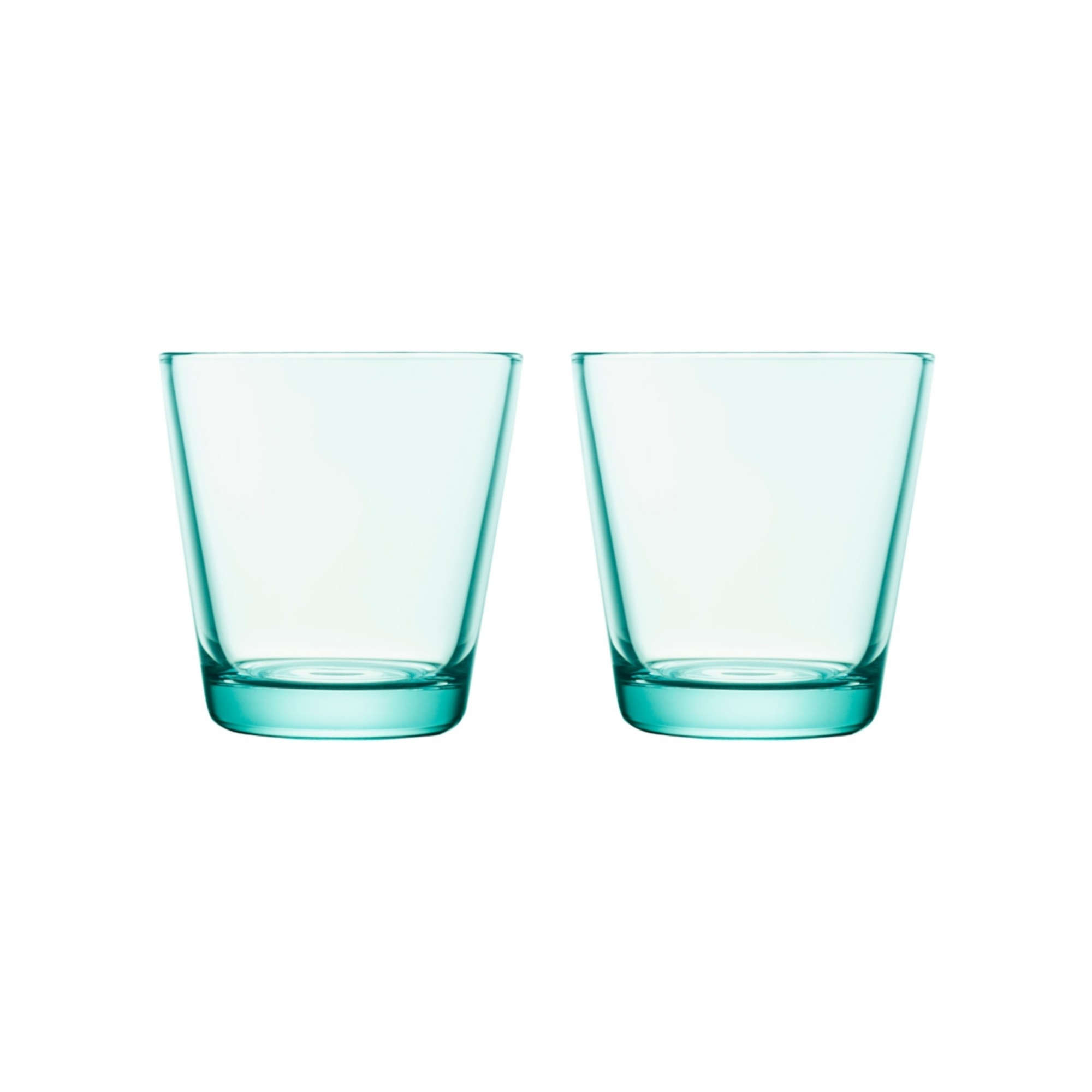 Kartio 2er Set Glas, 0,2L Grün 0