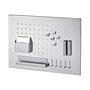 Danville Memobord Edelstahl Silber 0