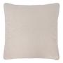 HUDSON XL Lounge Cushion Set of 2 Woven Fabric Beige 3