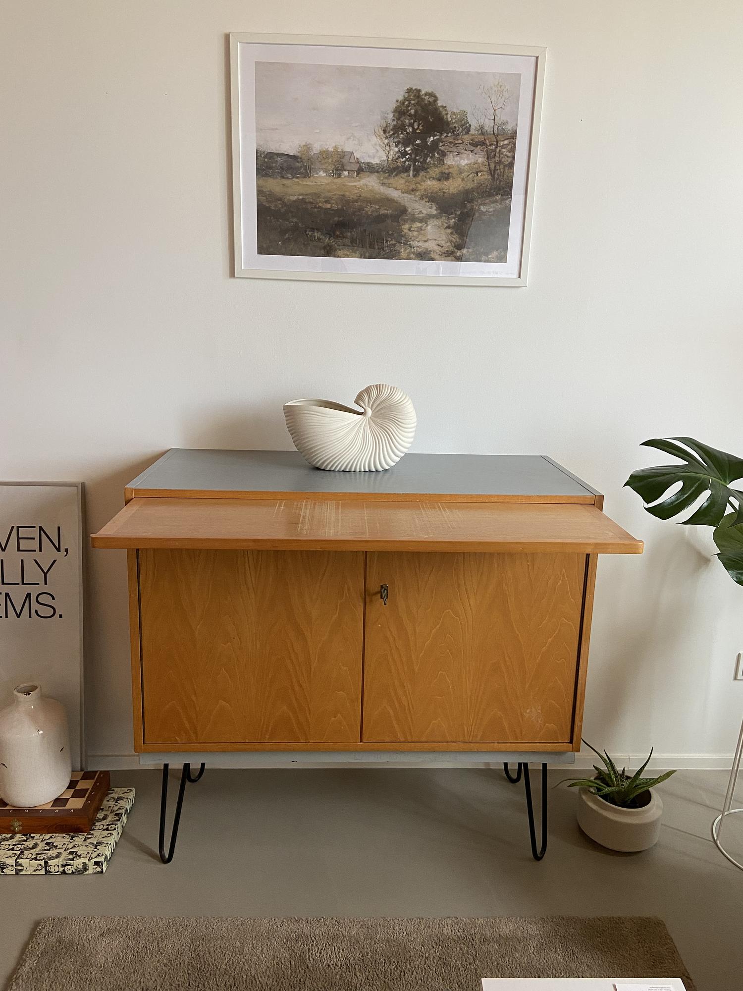 Mid-Century Kommode Holz 1