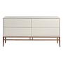 Sideboard Walnussfurnier Creme 3