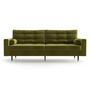 3-Sitzer-Sofa Aldo Samt Grün 2