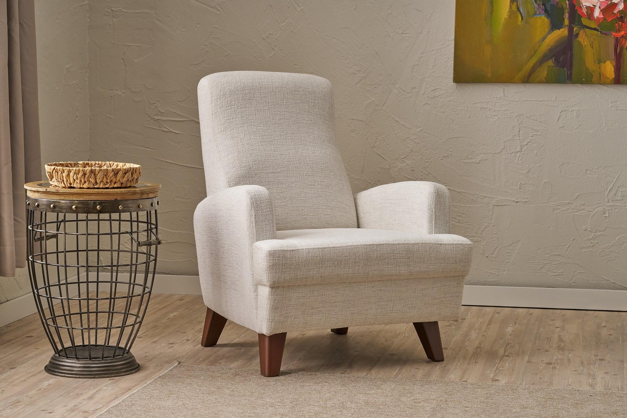 Kana Armchair Cream-colored 0