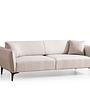 Belissimo 3-Sitzer Sofa Weiß 5