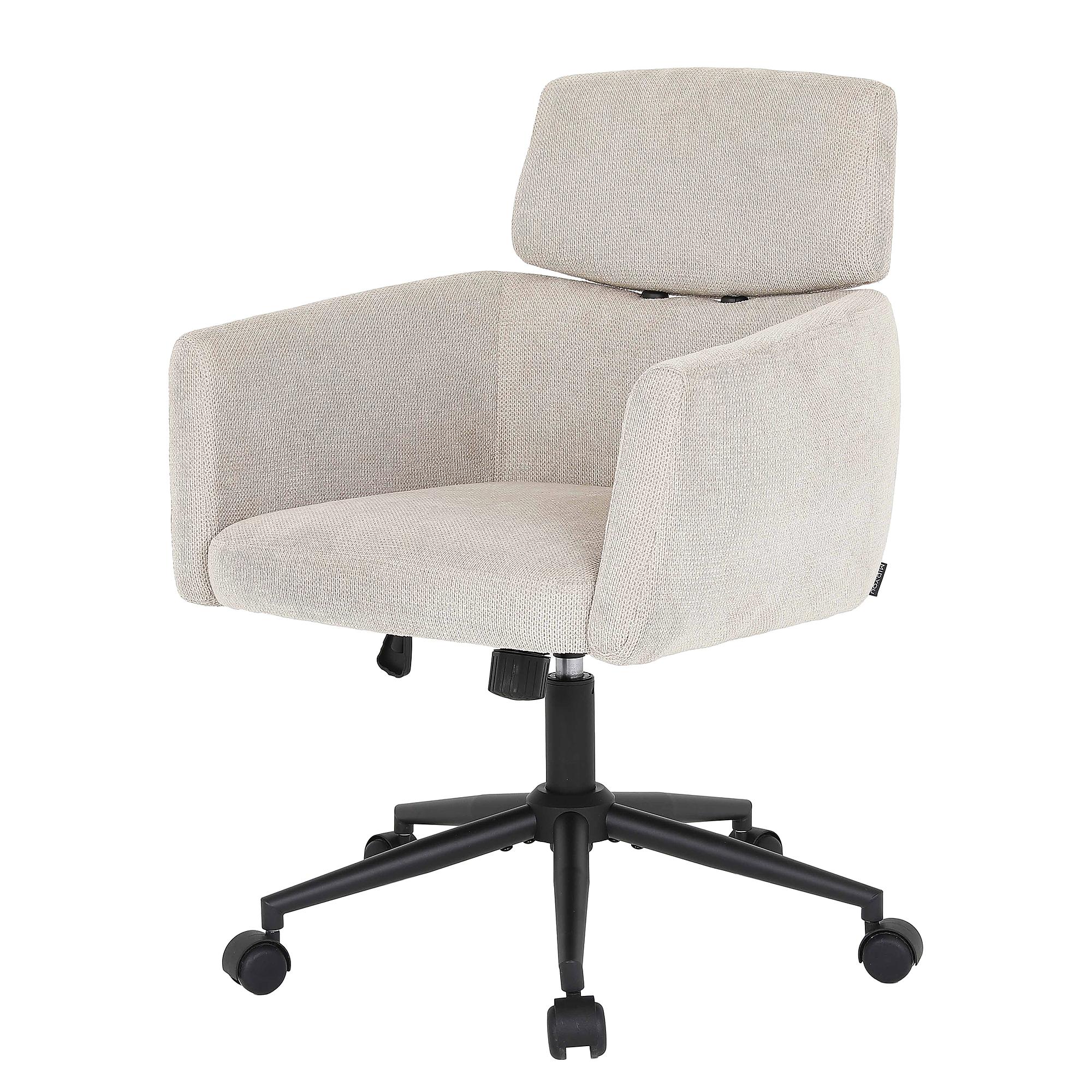 GOULAN Bürodrehstuhl Cremeweiß 0