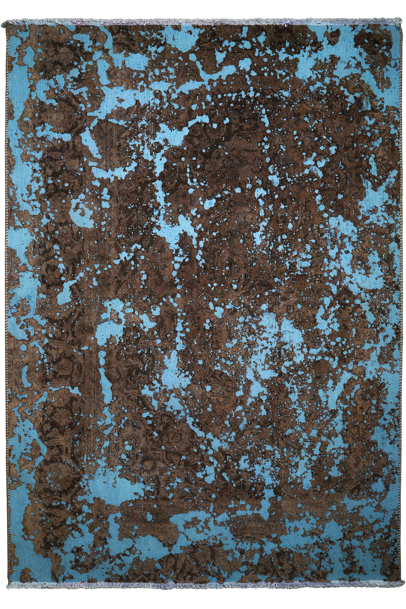 Vintage Carpet Wool Multicolor 0