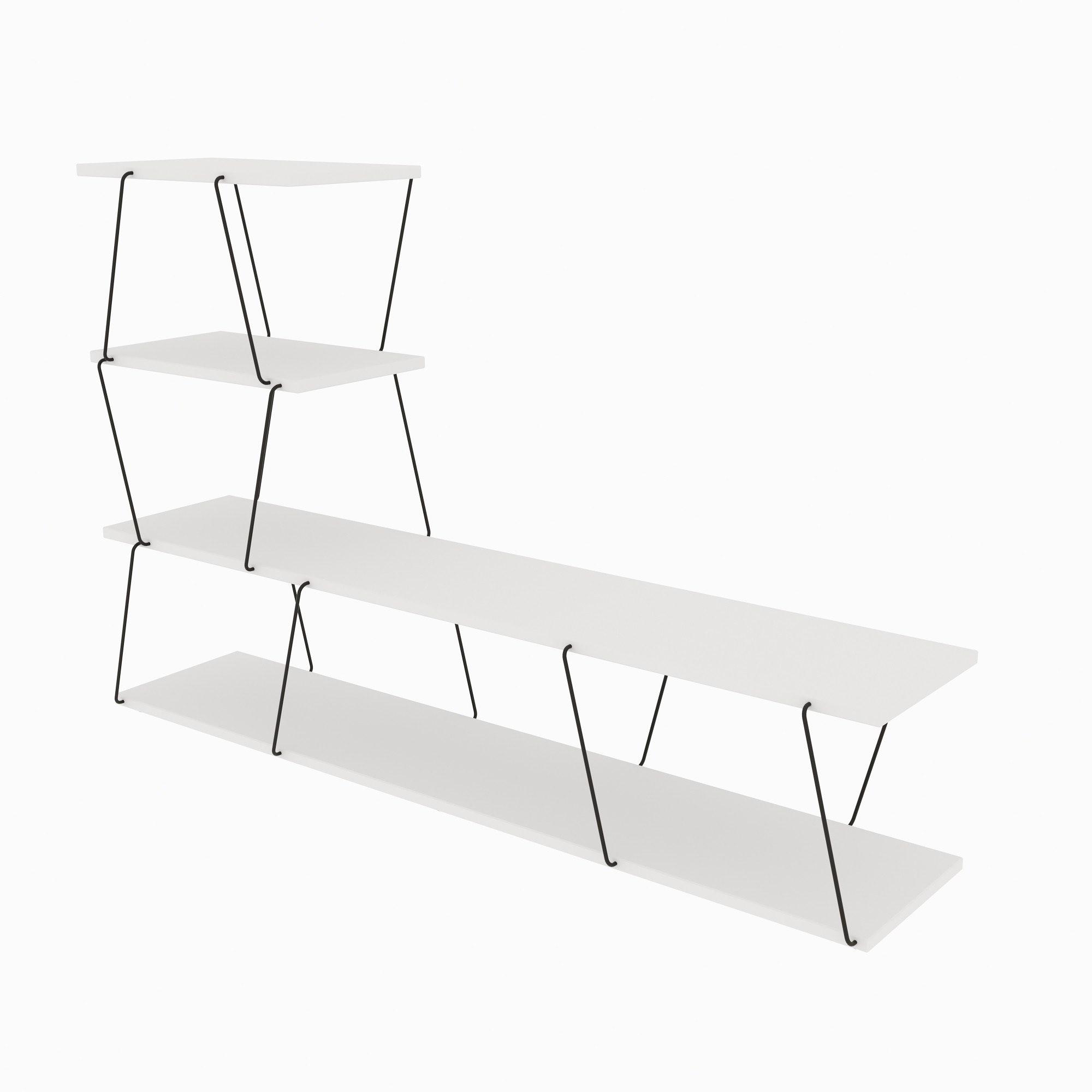 Ilgaz Lowboard wood veneer white 5