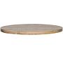 Tablo Tischplatte Mangoholz Ø120cm 0