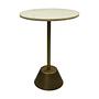 Beistelltisch Marmor Metall ø40cm 1