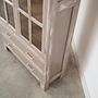 Display cabinet Oak 1980s 9
