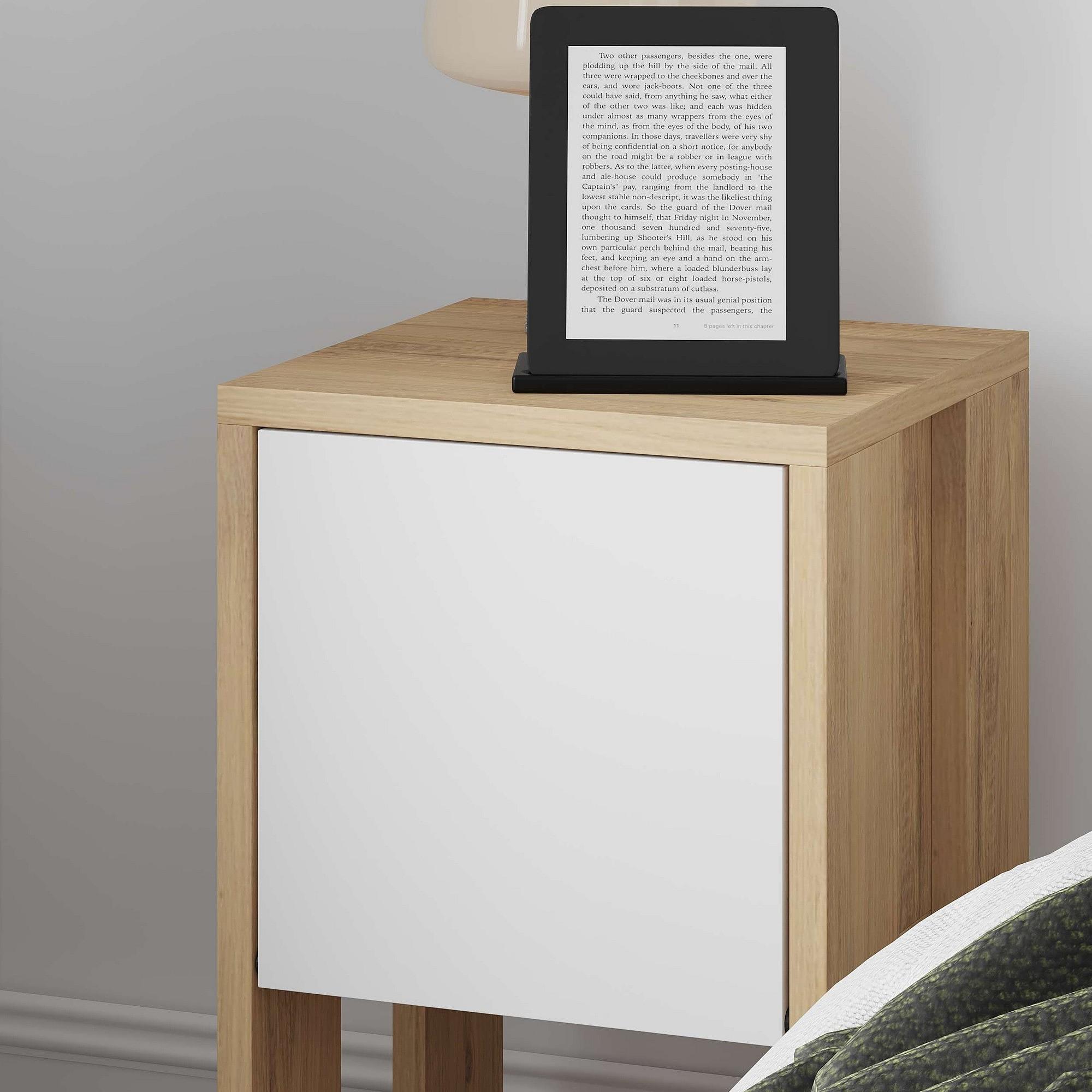 Ema Nightstand White 3