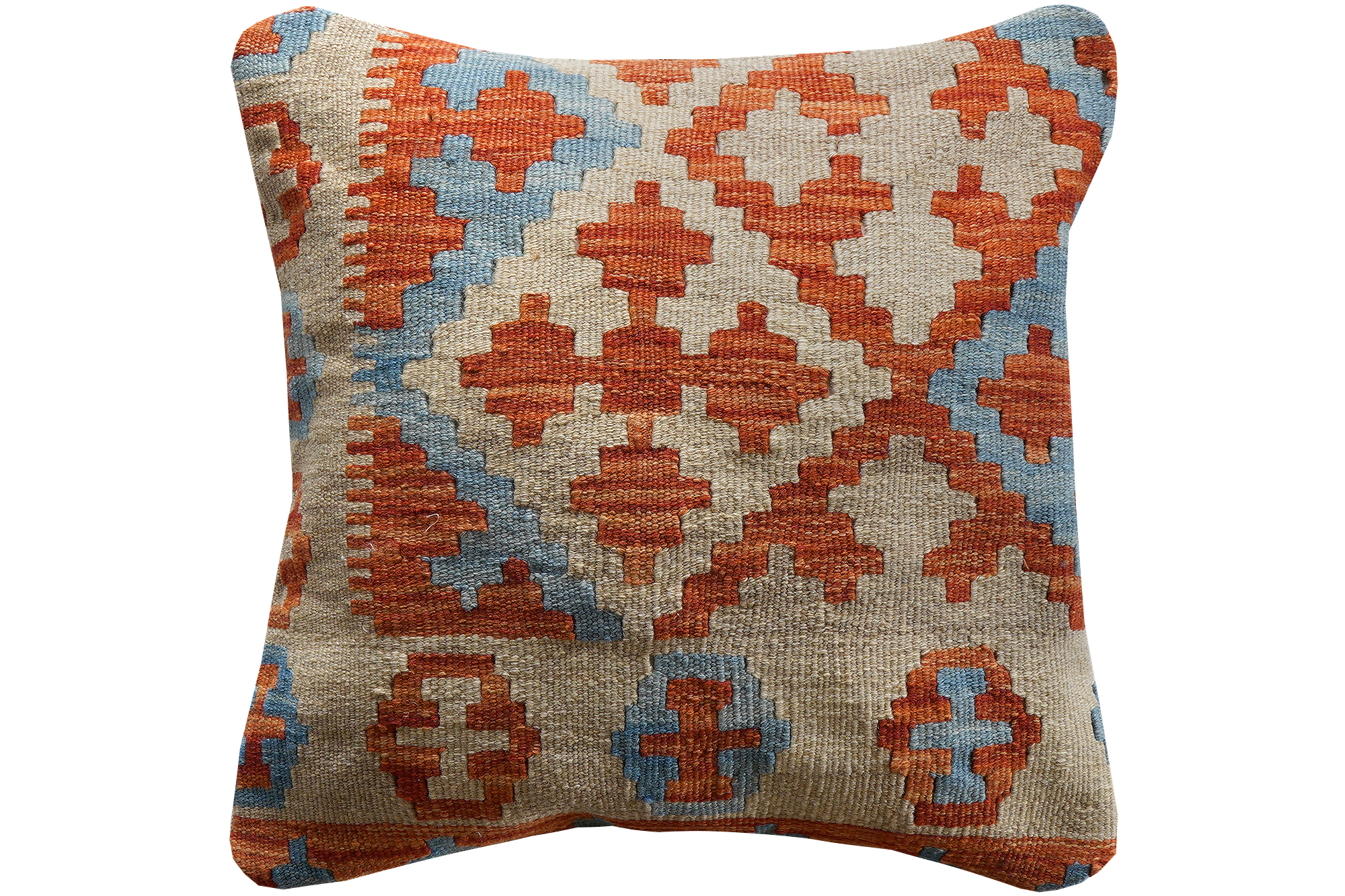 Carpet Pillow Wool Cotton Multicolored 0