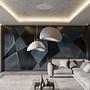 2-Flammig Wabi Sabi Plasterglows Pendelleuchte Beton Grau 2