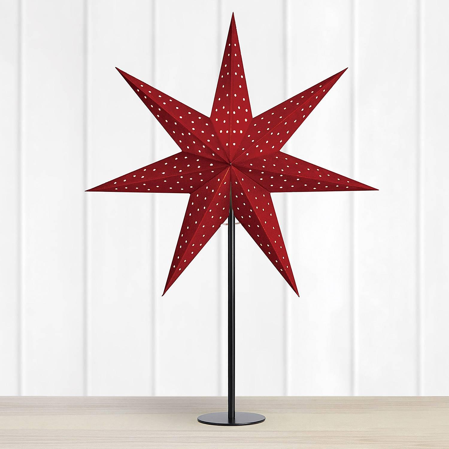 Clara Standing Star Paper Red 1