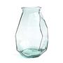 Lange Origami Vase Glas 0