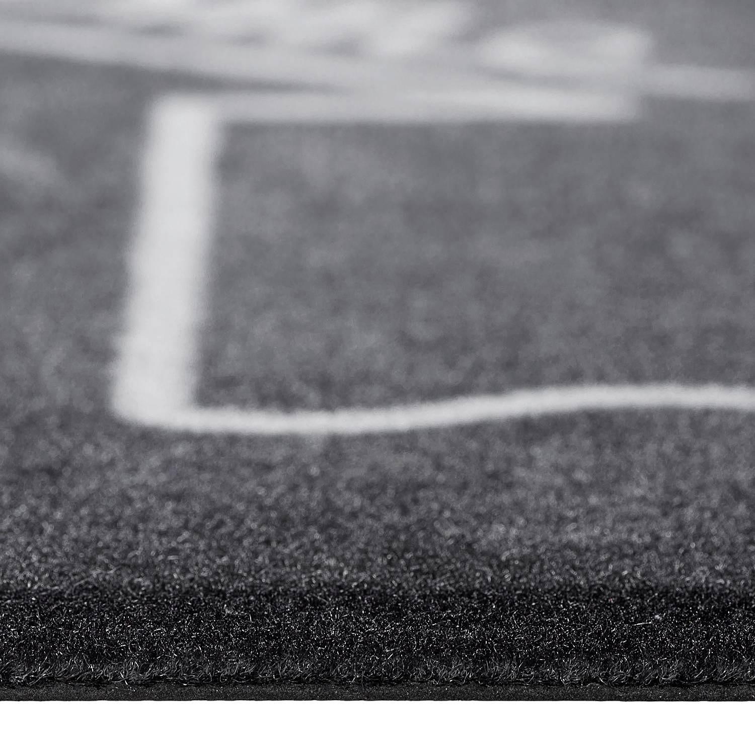 Fußmatte Lieblingsheim Kunststoff Schwarz 1