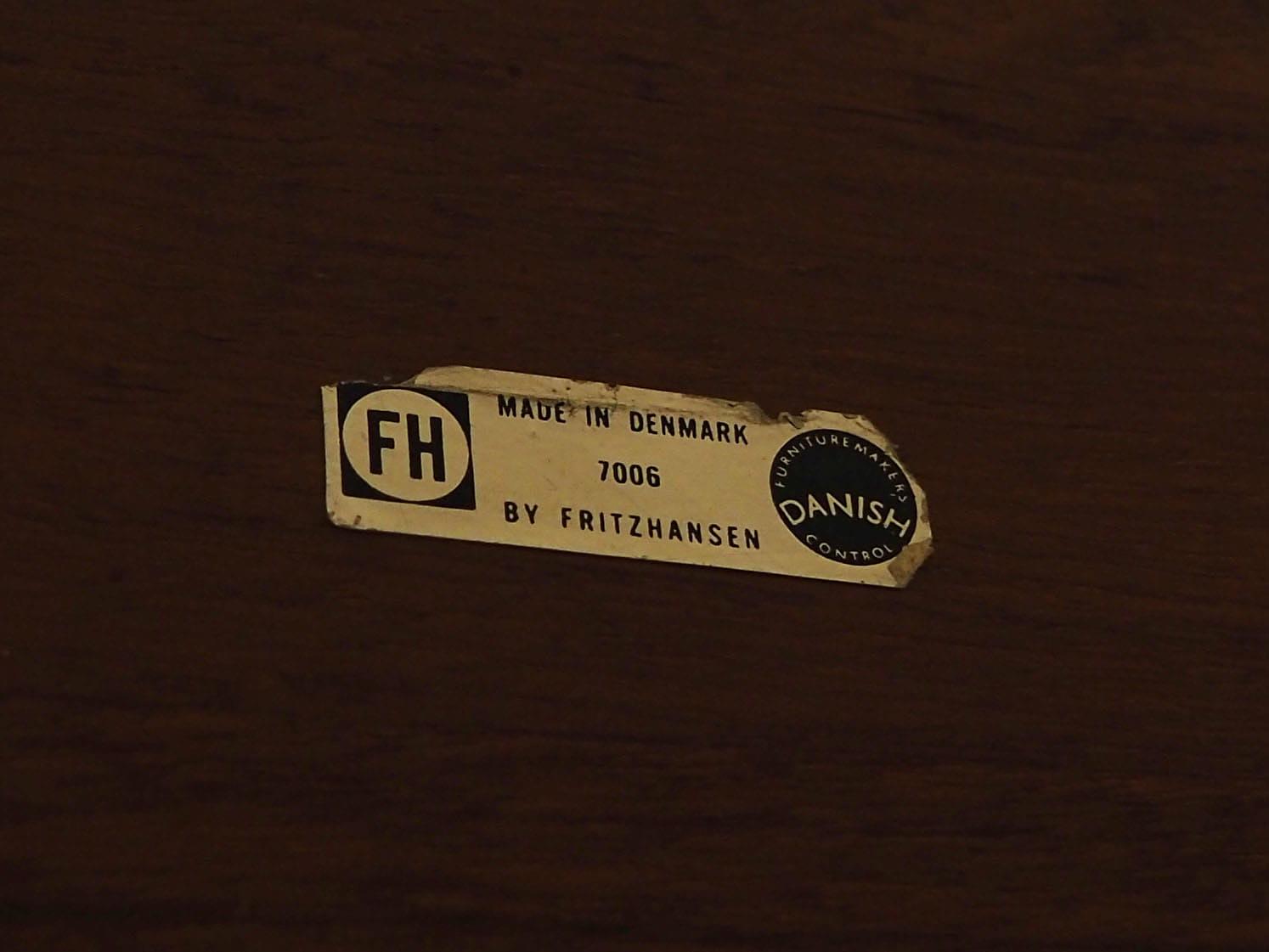 Bank Teakholz Braun 1970er Jahre  10