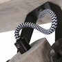 Deckenleuchte 4-flammig Metall Holz Schwarz 3