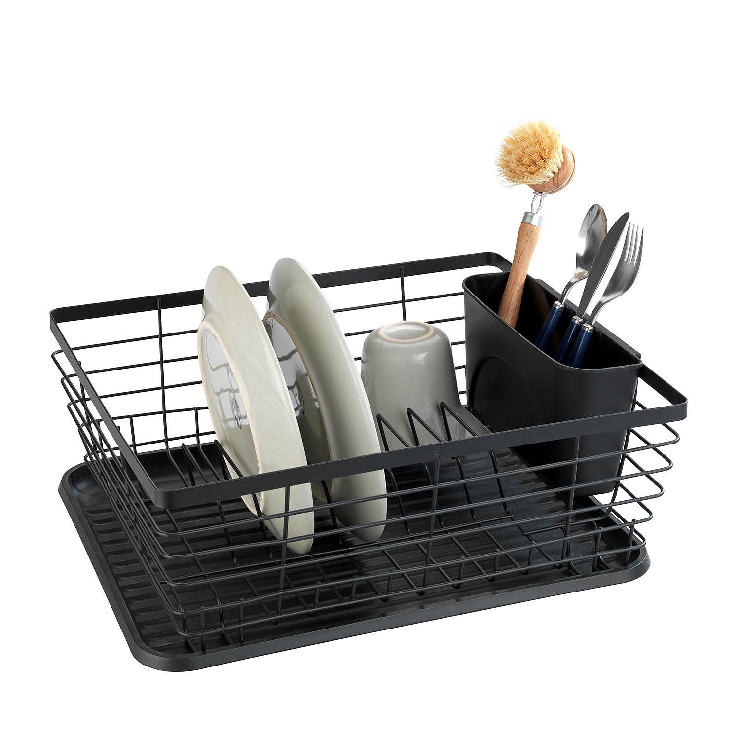 Geschirrabtropfer Drip Metall / Polypropylen Schwarz 4