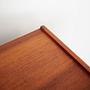 Vintage Highboard Teakholz Braun 1960er Jahre 12