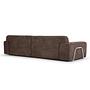 Gloria Sofa 3-Sitzer Aulla Cacao 2