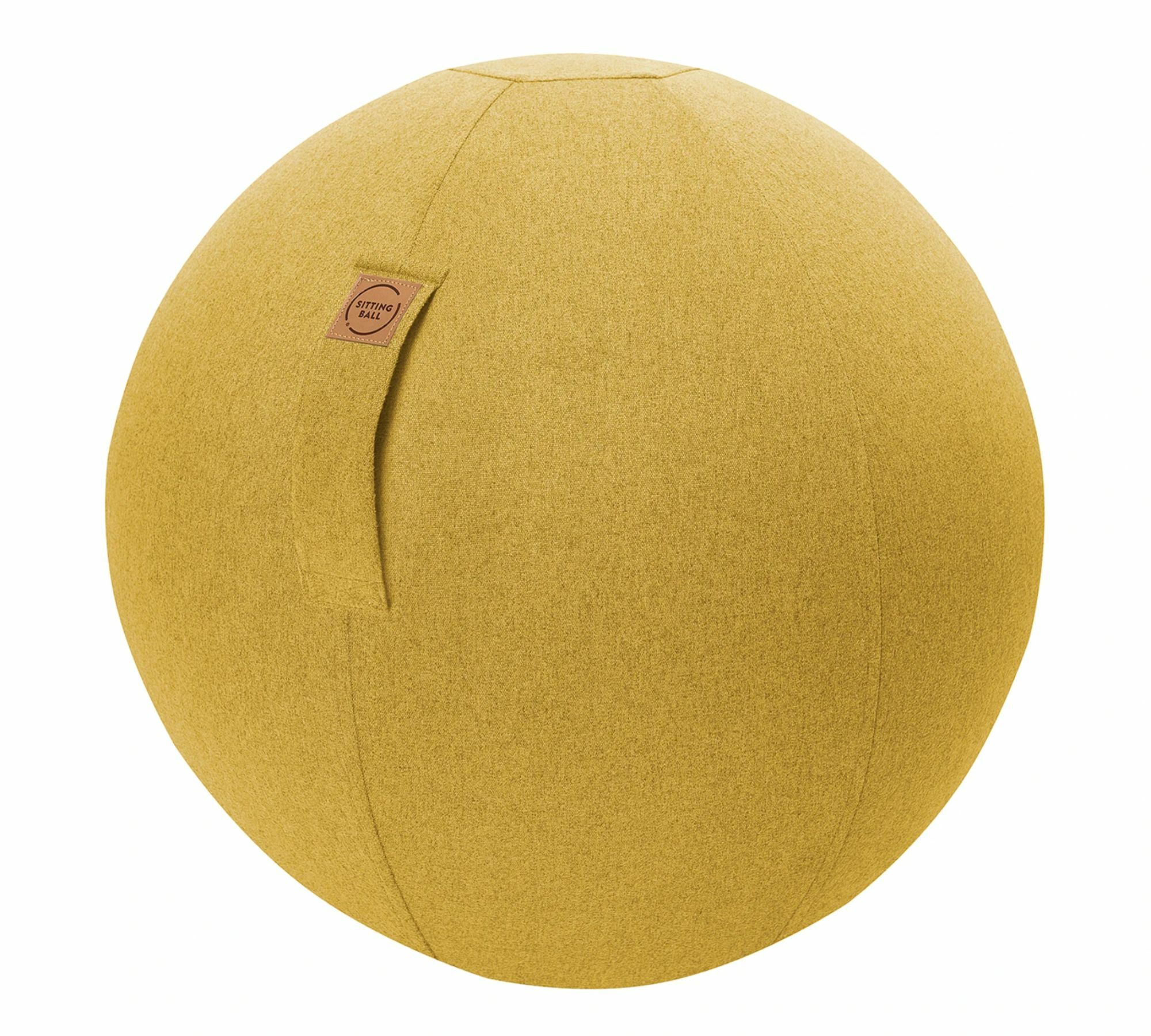 Sitzball Webstoff Safrangelb 0