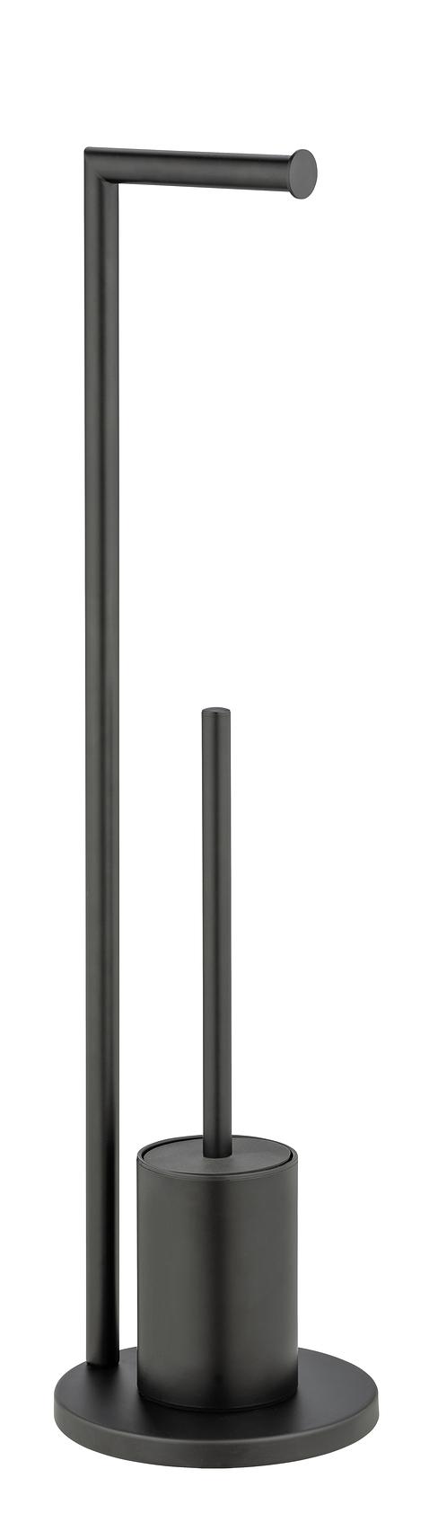 Ferla WC-Garnitur Stahl Schwarz 1