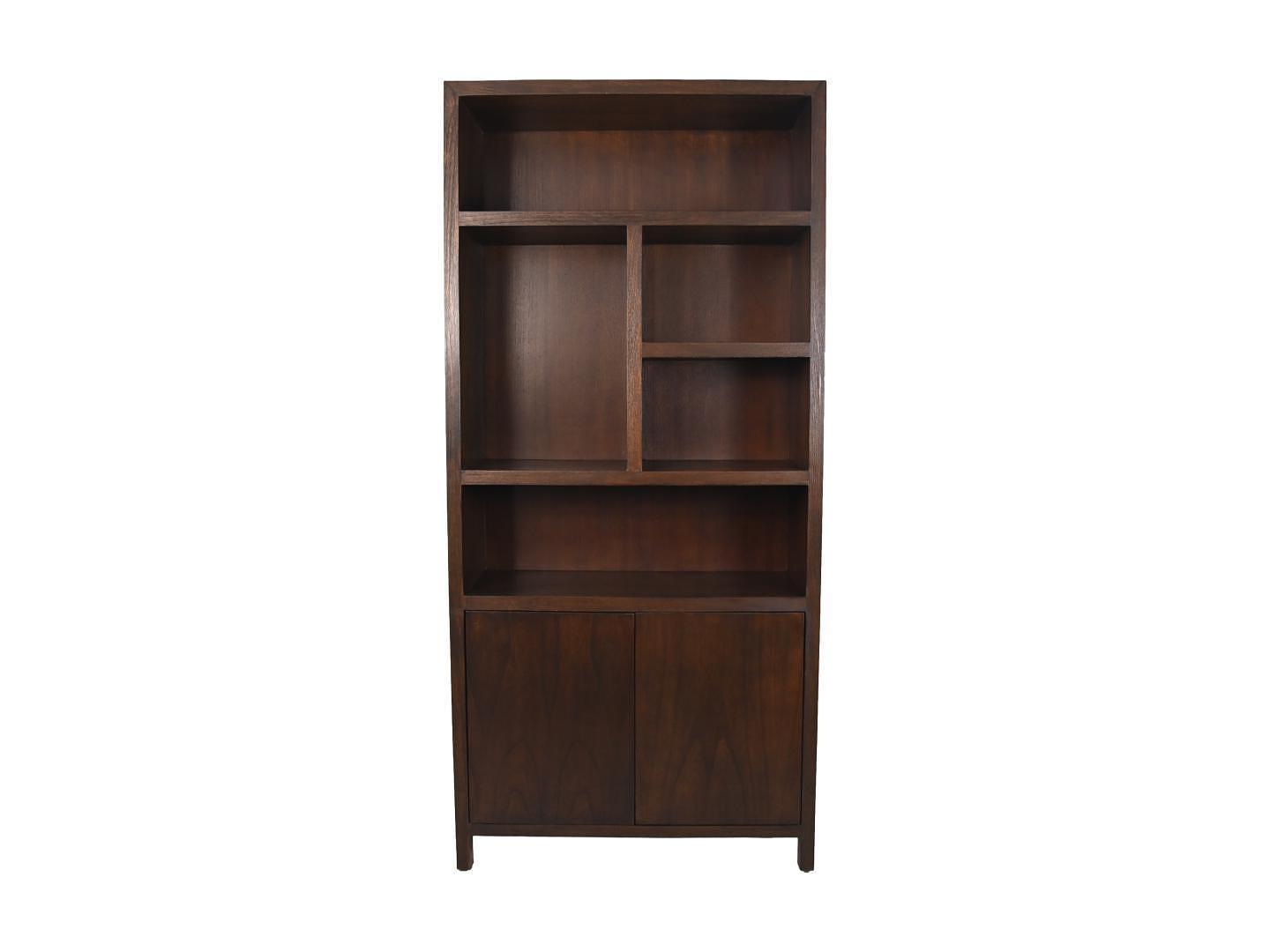 Wandregal Teakholzfurnier Braun 0