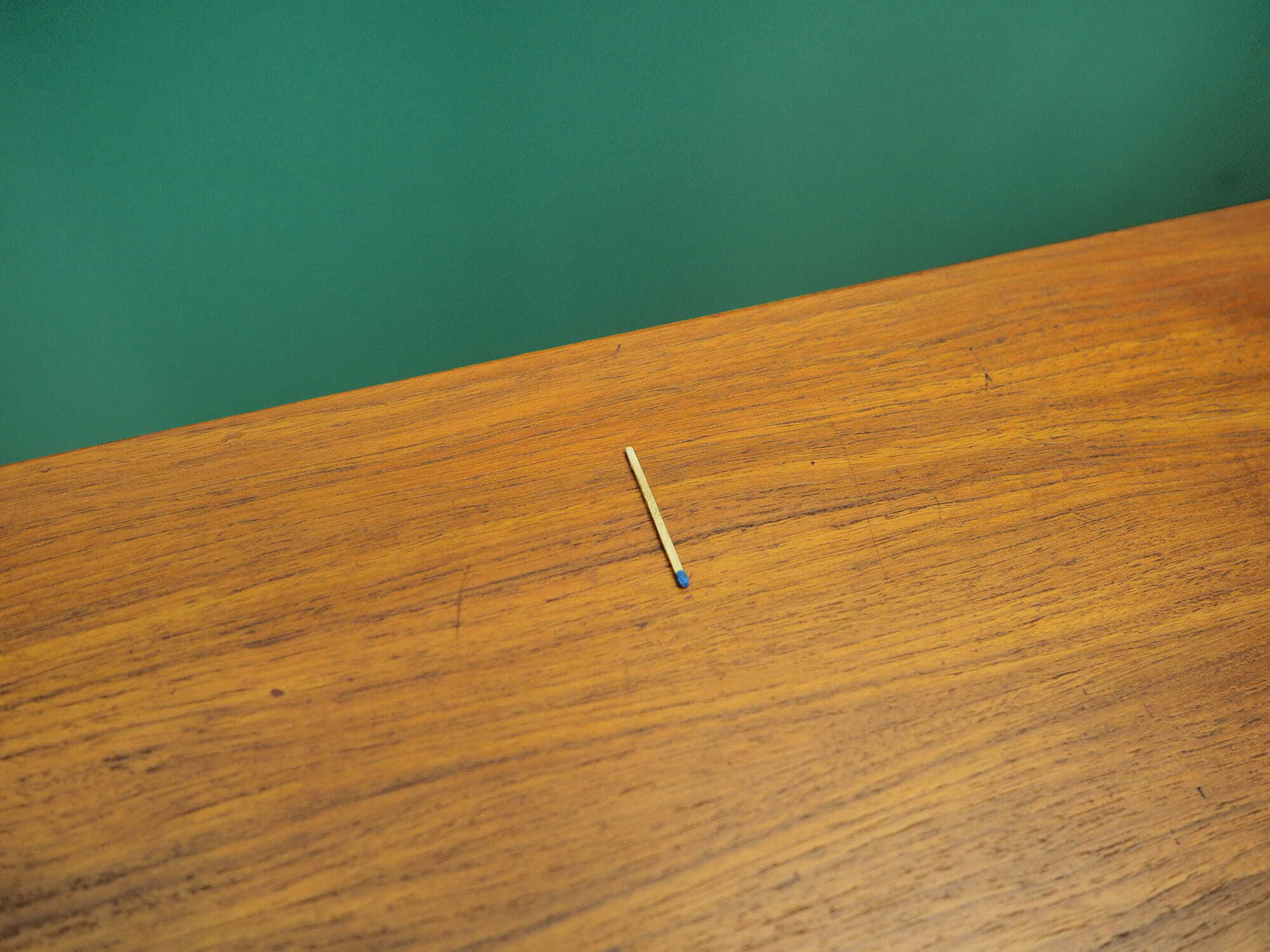 Vintage Kommode Teakholz Braun 1970er Jahre 9