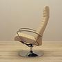 Sessel Leder Hellbraun 1970er Jahre 6