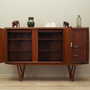 Vintage Highboard Teakholz Braun 1960er Jahre 2