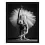 Bild Ballerina Buche massiv / Plexiglas 42 x 52 cm 1