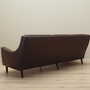 Sofa Leder Braun 1960er Jahre 3