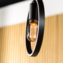 Pendant Light 3-Light Metal Black 5