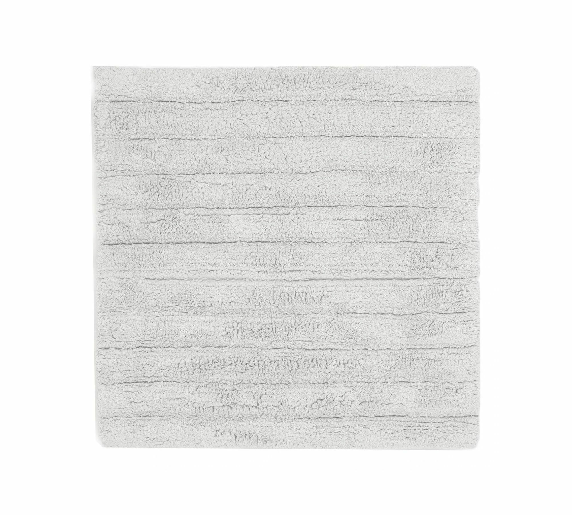 Badematte Frottee Grau 60 x 60 cm 0