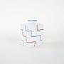 Ceramic vase White 1960s 4