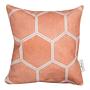 Honeyromb Pillowcase Cotton Fabric Apicot 0