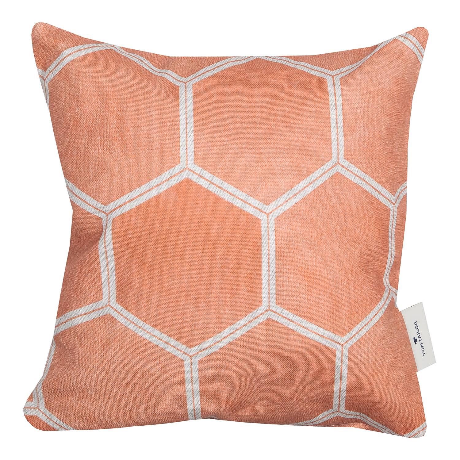 Honeyromb Kissenbezug Baumwollstoff Apicot 0