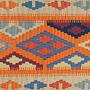 Kelim Gashgai Teppich Wolle Orange 3