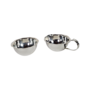 Vintage Set Zuckerdose und Milchkännchen Silber 0